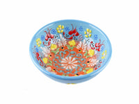 10 cm Turkish Bowls Dantel New Collection Light Blue Ceramic Sydney Grand Bazaar 7 
