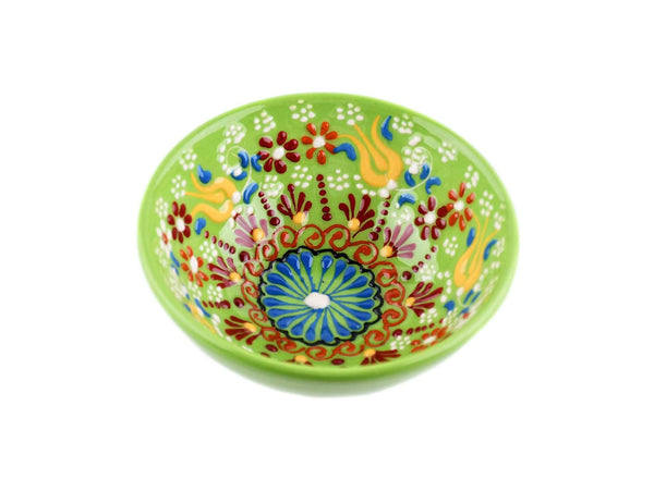 10 cm Turkish Bowls Dantel New Collection Light Green Ceramic Sydney Grand Bazaar 1 