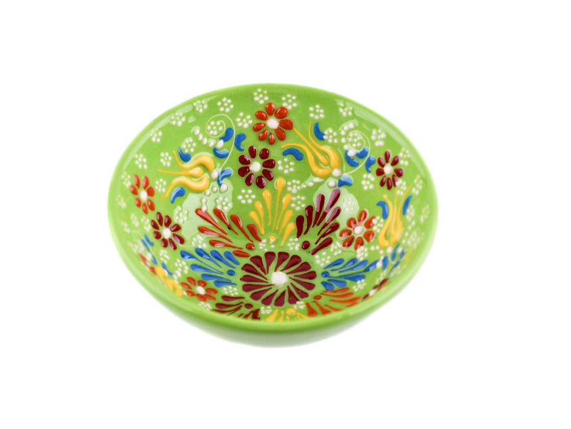 10 cm Turkish Bowls Dantel New Collection Light Green Ceramic Sydney Grand Bazaar 4 