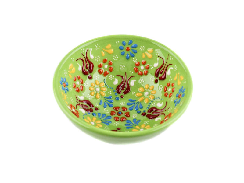 10 cm Turkish Bowls Dantel New Collection Light Green Ceramic Sydney Grand Bazaar 5 