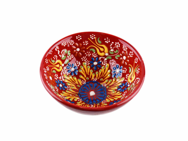 10 cm Turkish Bowls Dantel New Collection Red Ceramic Sydney Grand Bazaar 5 