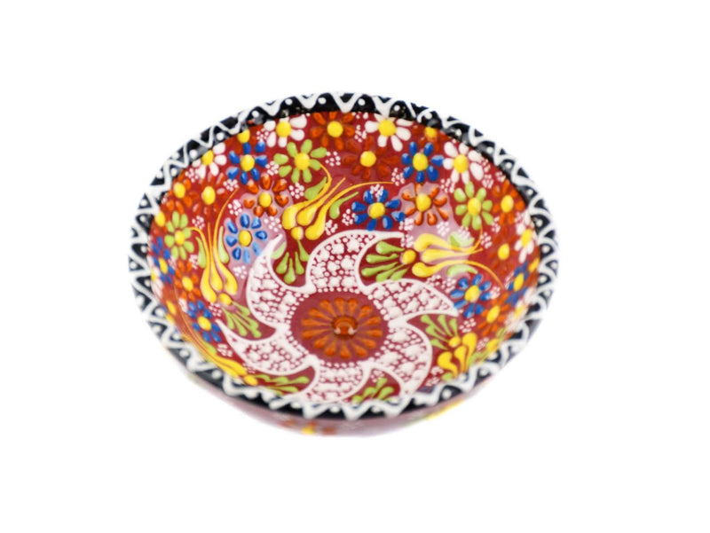 10 cm Turkish Bowls Dantel Nimet Collection Red Ceramic Sydney Grand Bazaar 14 