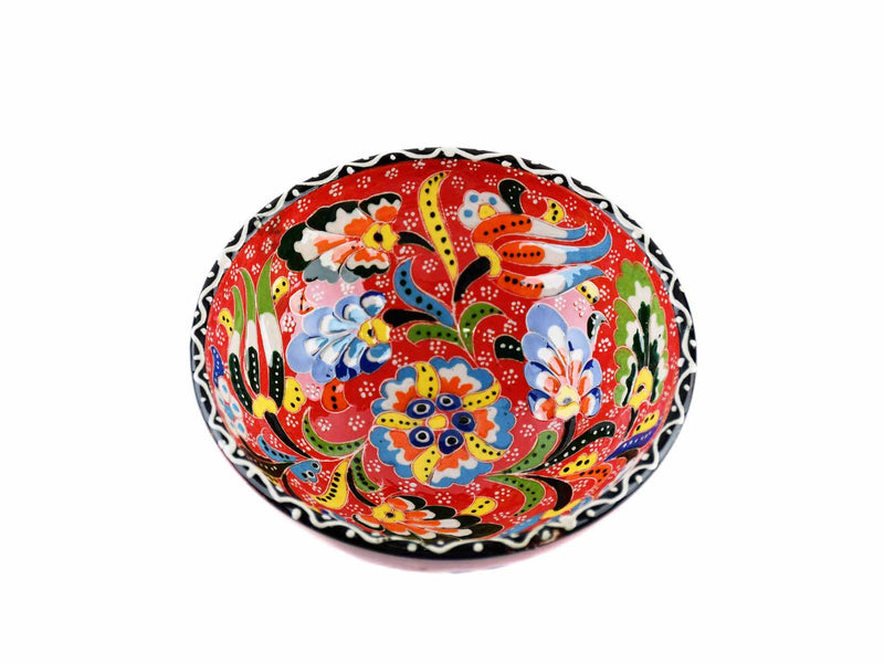 10 cm Turkish Bowls Flower Collection Red Ceramic Sydney Grand Bazaar 4 