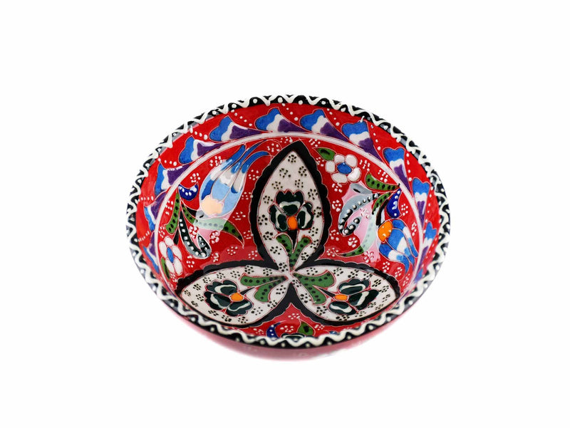 10 cm Turkish Bowls Flower Collection Red Ceramic Sydney Grand Bazaar 14 