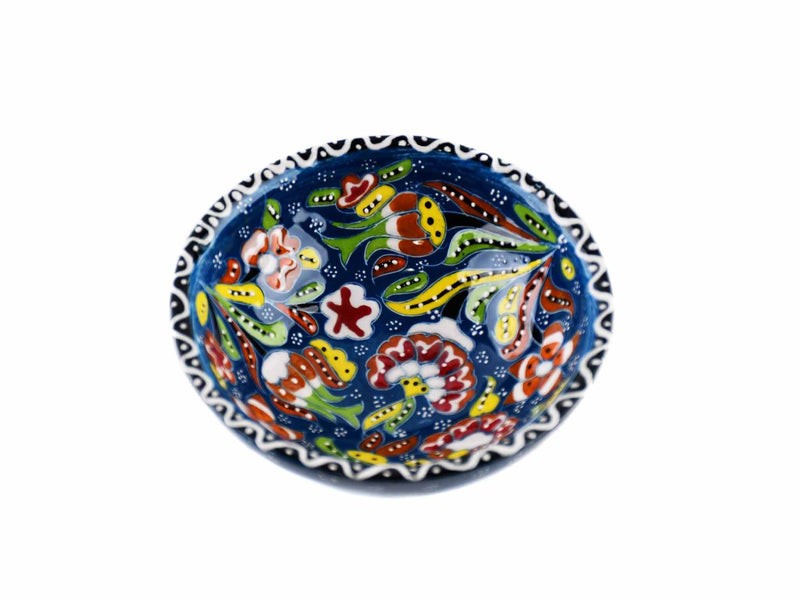 10 cm Turkish Bowls Flower Collection Teal Green Ceramic Sydney Grand Bazaar 2 