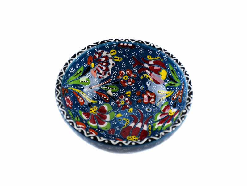 10 cm Turkish Bowls Flower Collection Teal Green Ceramic Sydney Grand Bazaar 6 