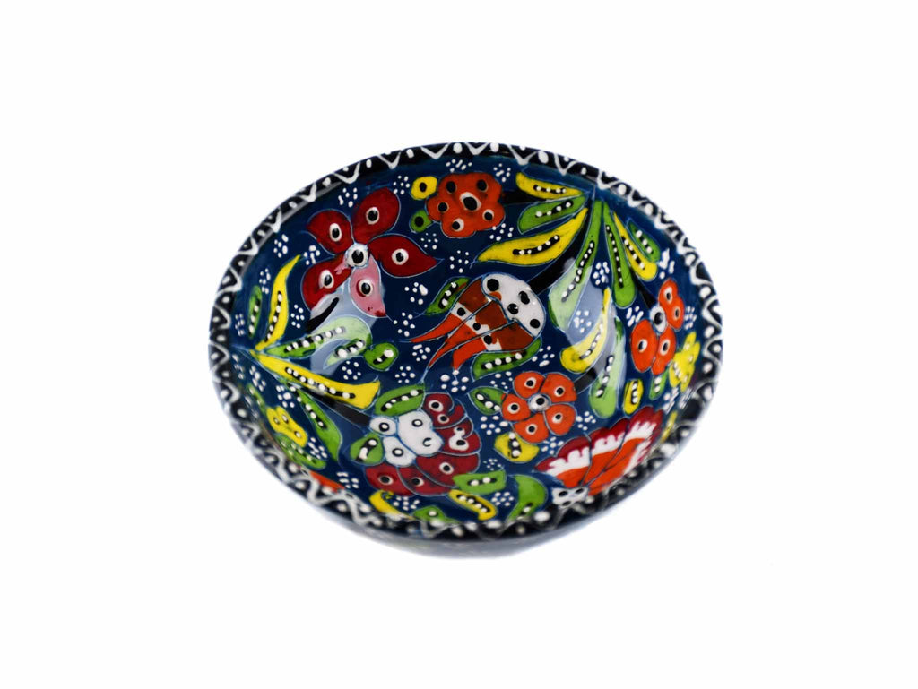 10 cm Turkish Bowls Flower Collection Teal Green Ceramic Sydney Grand Bazaar 1 