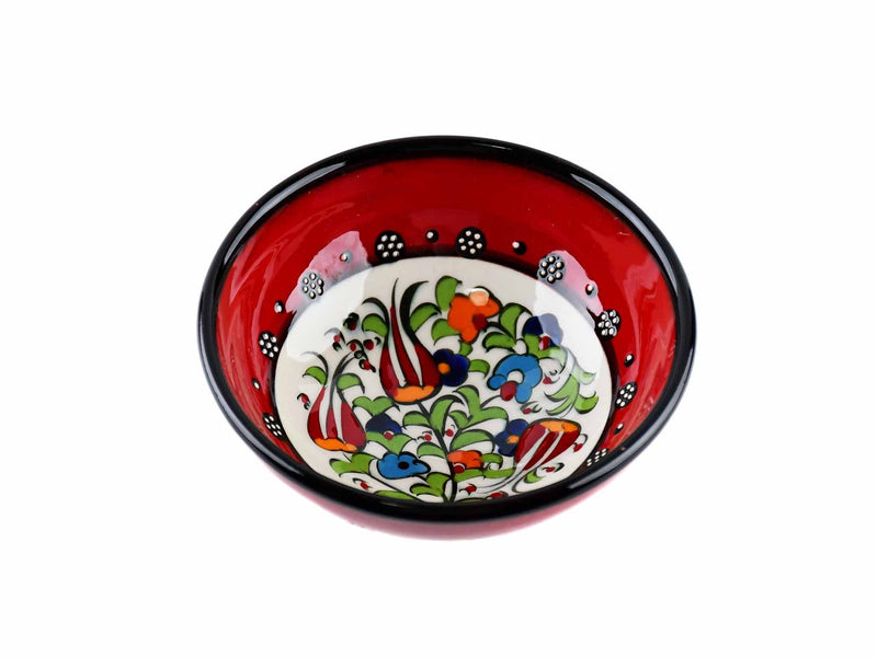 10 cm Turkish Bowls Millennium Collection Red Ceramic Sydney Grand Bazaar 1 