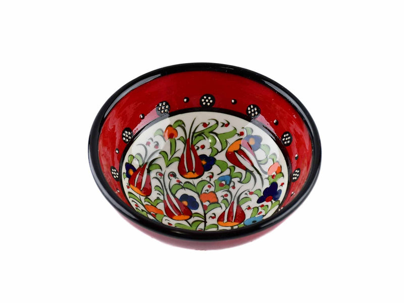 10 cm Turkish Bowls Millennium Collection Red Ceramic Sydney Grand Bazaar 2 