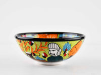 10 cm Turkish Bowls Ottoman Miniature Light Green Ceramic Sydney Grand Bazaar 