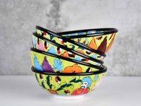 10 cm Turkish Bowls Ottoman Miniature Light Green Ceramic Sydney Grand Bazaar 