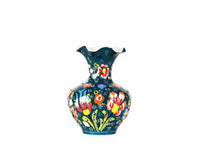 10 cm Turkish Ceramic Vase Flower Green Ceramic Sydney Grand Bazaar Design 2 