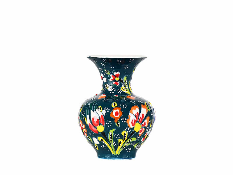 10 cm Turkish Ceramic Vase Flower Green Ceramic Sydney Grand Bazaar 