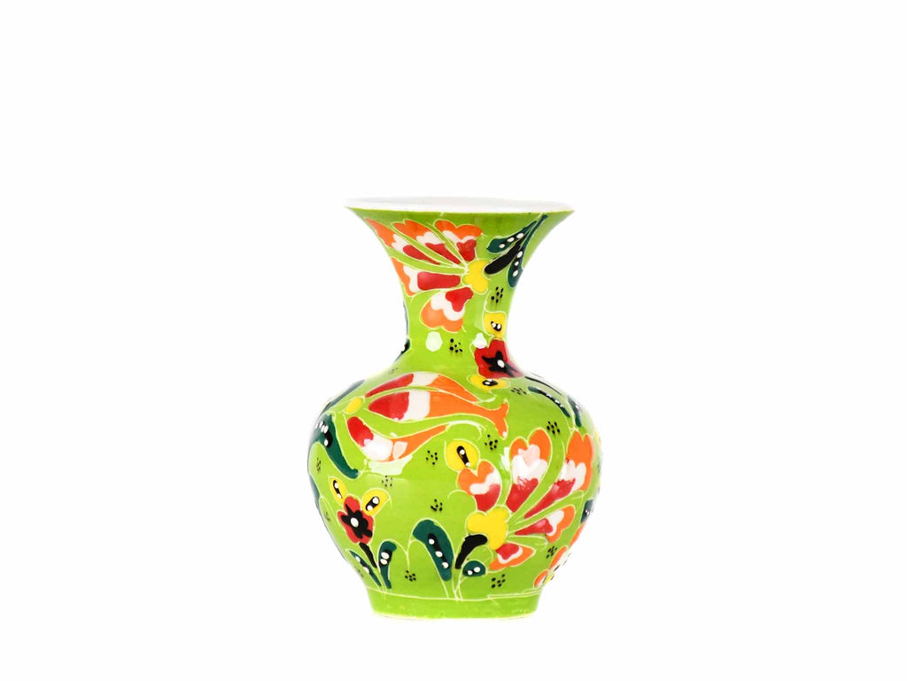 10 cm Turkish Ceramic Vase Flower Light Green Ceramic Sydney Grand Bazaar Design 1 