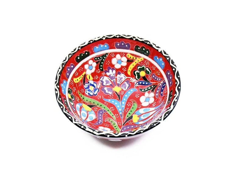 Turkish Bowls Flower Collection Red Colour