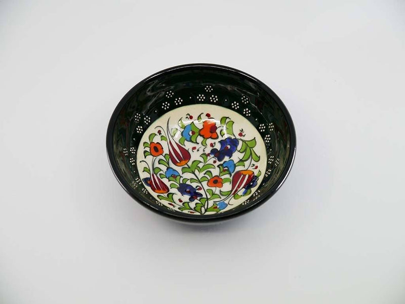 10 cm Turkish Bowls Millennium Collection Dark Green