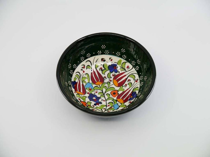 10 cm Turkish Bowls Millennium Collection Dark Green