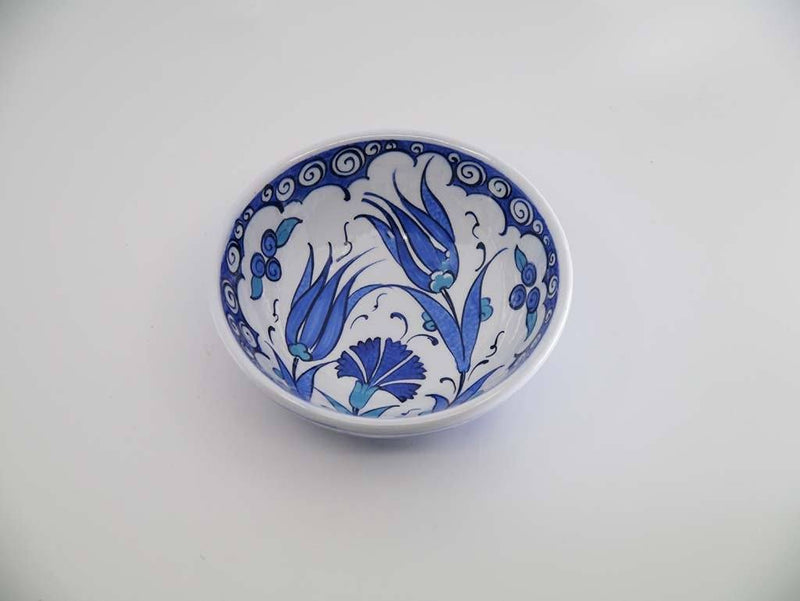 Turkish Bowls Iznik Blue Collection