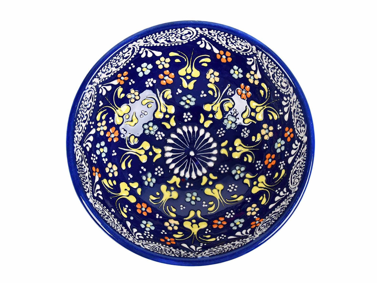 15 cm Turkish Bowls Dantel Collection Blue Ceramic Sydney Grand Bazaar 4 
