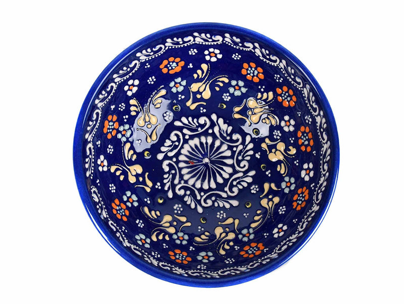 15 cm Turkish Bowls Dantel Collection Blue Ceramic Sydney Grand Bazaar 3 