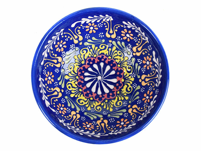 15 cm Turkish Bowls Dantel Collection Blue Ceramic Sydney Grand Bazaar 7 
