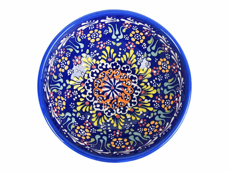 15 cm Turkish Bowls Dantel Collection Blue Ceramic Sydney Grand Bazaar 1 