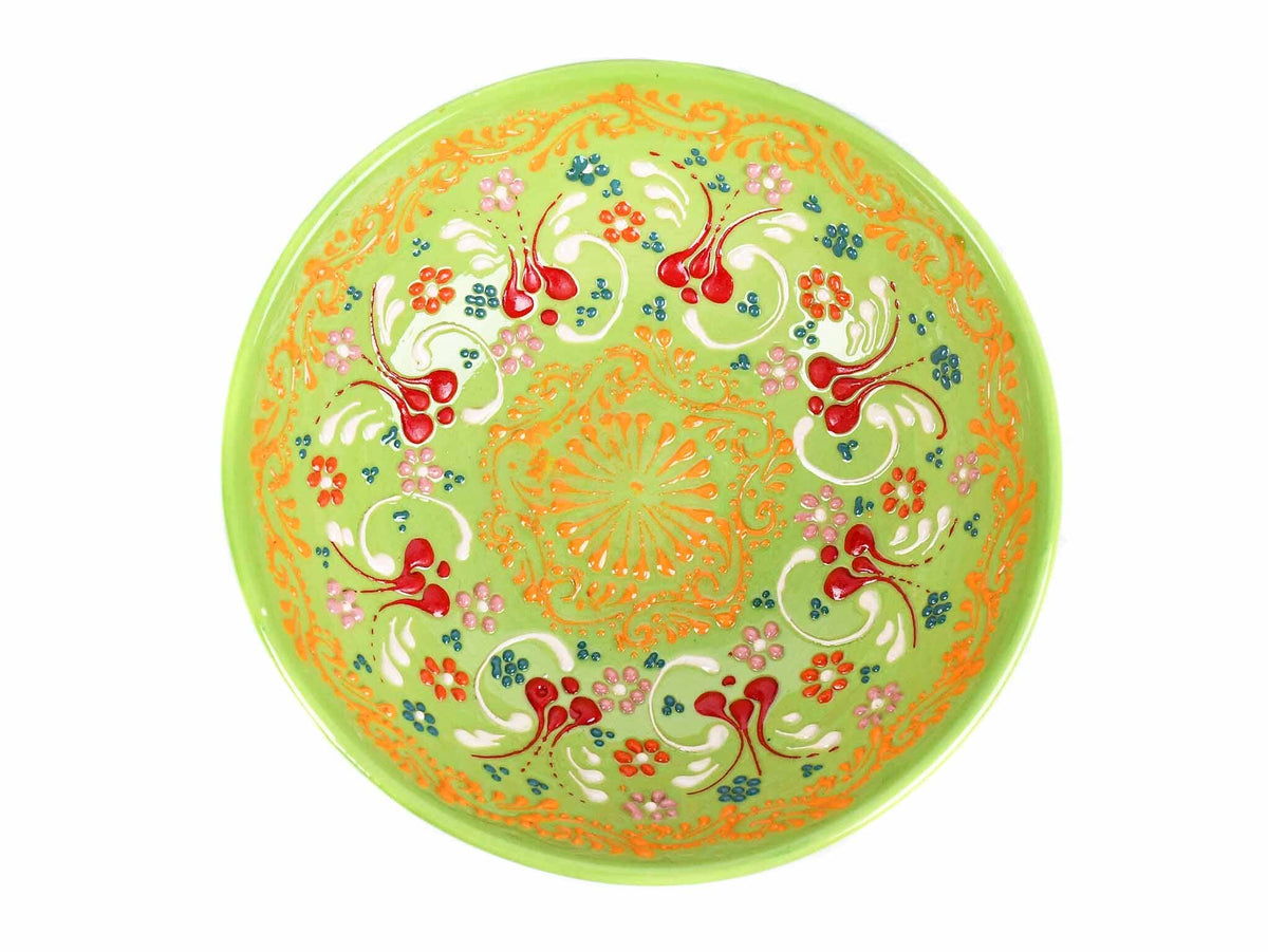 15 cm Turkish Bowls Dantel Collection Light Green Ceramic Sydney Grand Bazaar 8 