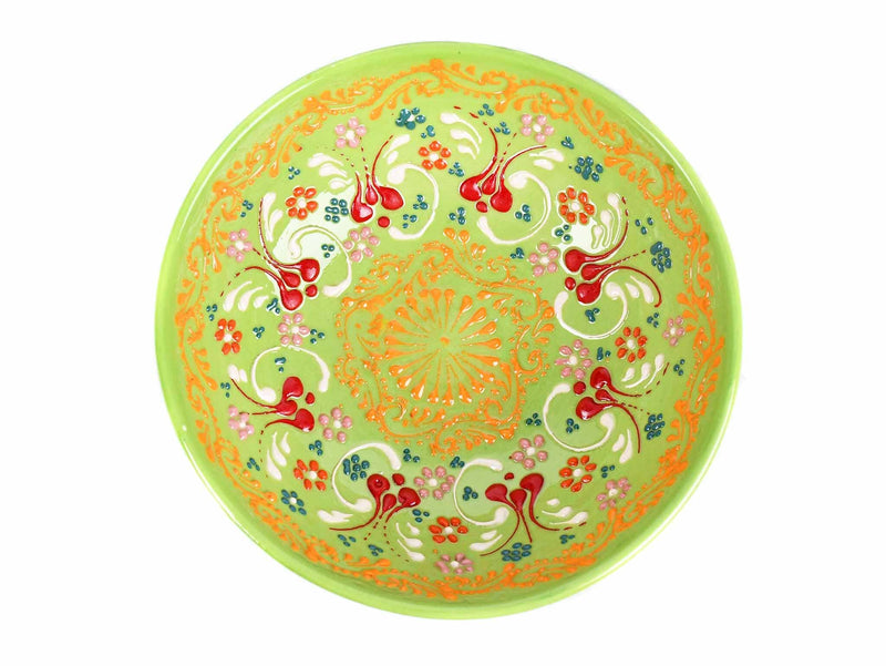 15 cm Turkish Bowls Dantel Collection Light Green Ceramic Sydney Grand Bazaar 8 