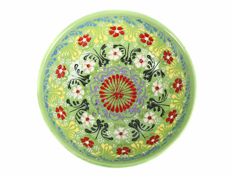 15 cm Turkish Bowls Dantel Collection Light Green Ceramic Sydney Grand Bazaar 1 