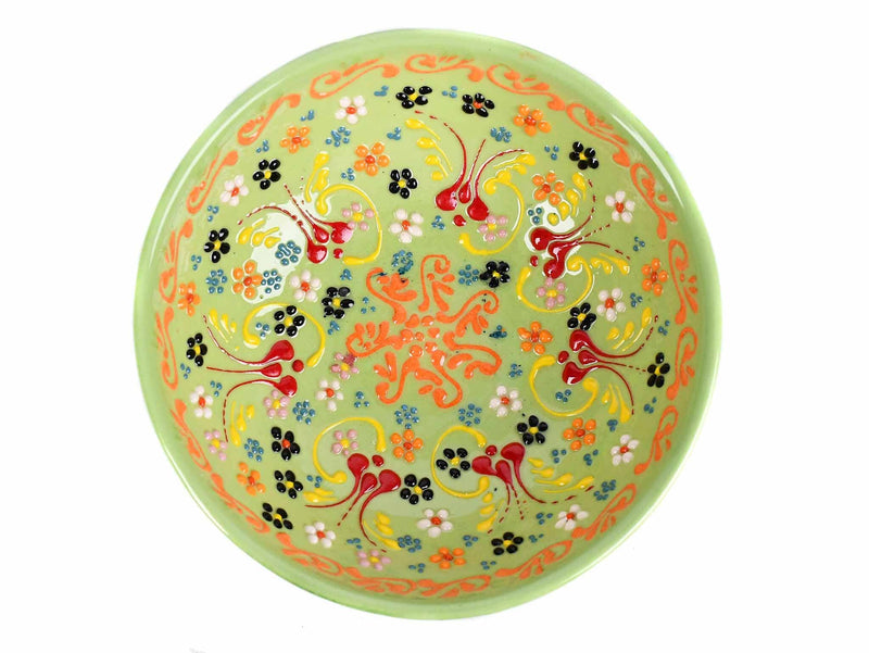 15 cm Turkish Bowls Dantel Collection Light Green Ceramic Sydney Grand Bazaar 7 