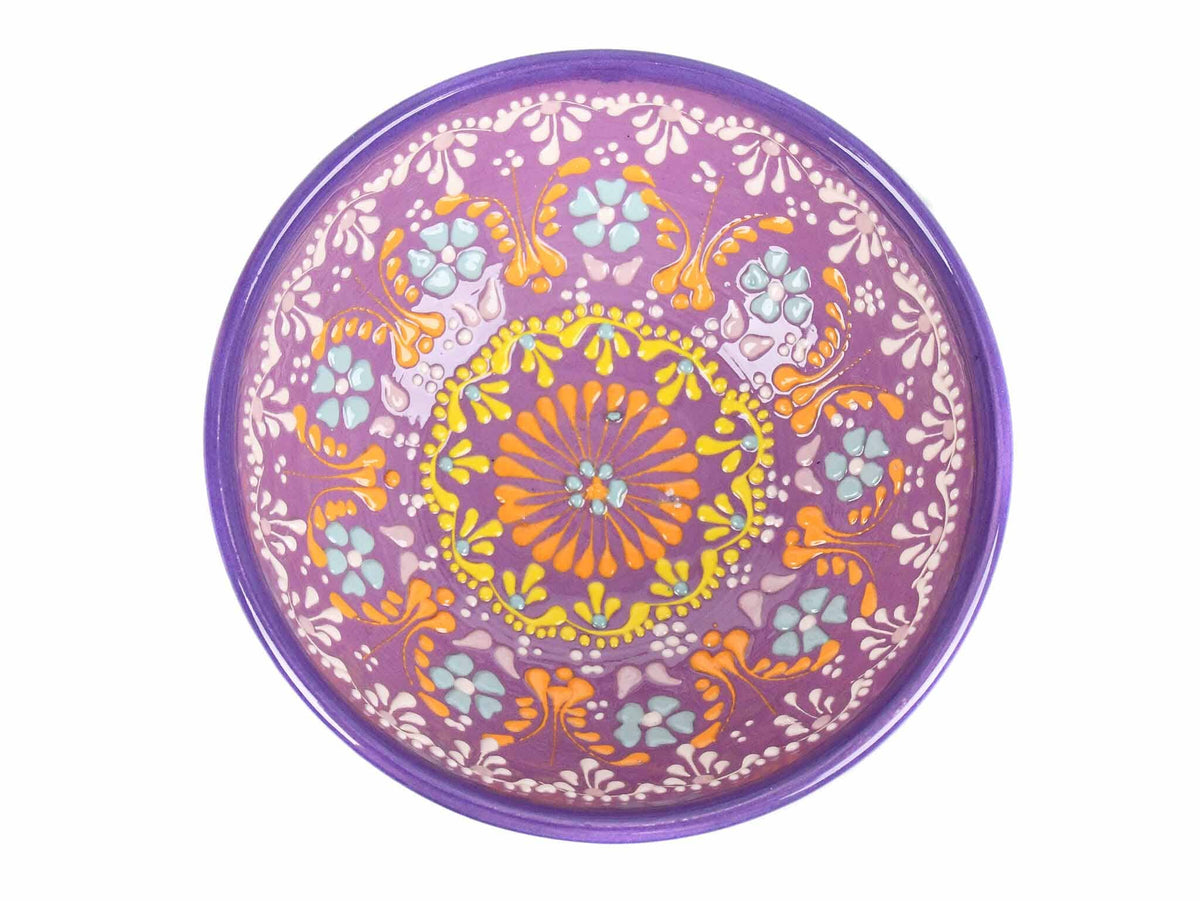 15 cm Turkish Bowls Dantel Collection Purple Ceramic Sydney Grand Bazaar 5 