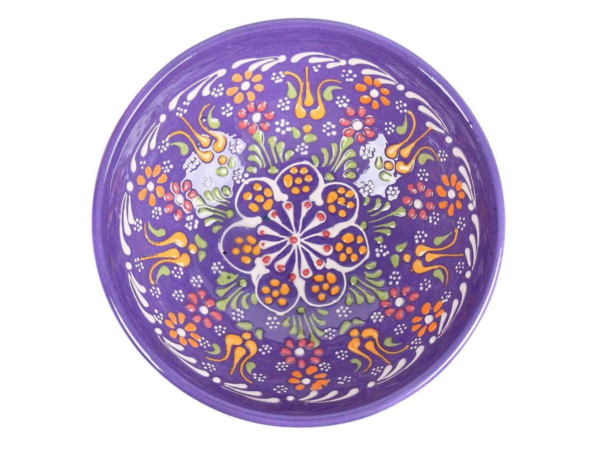 15 cm Turkish Bowls Dantel Collection Purple Ceramic Sydney Grand Bazaar 2 