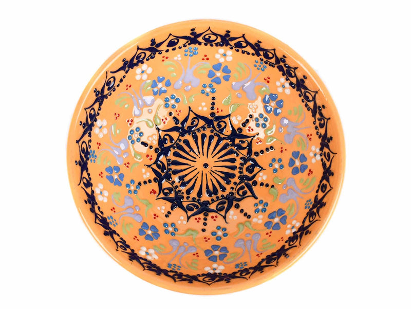 15 cm Turkish Bowls Dantel Collection Yellow Ceramic Sydney Grand Bazaar 4 