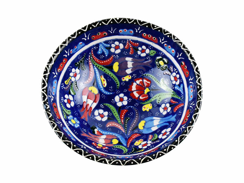 15 cm Turkish Bowls Flower Collection Blue Ceramic Sydney Grand Bazaar 13 