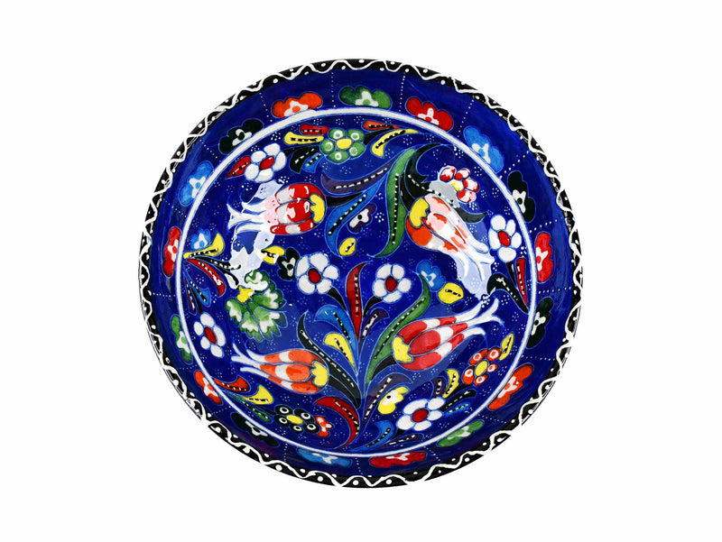 15 cm Turkish Bowls Flower Collection Blue Ceramic Sydney Grand Bazaar 14 