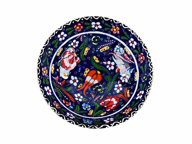 15 cm Turkish Bowls Flower Collection Blue Ceramic Sydney Grand Bazaar 17 