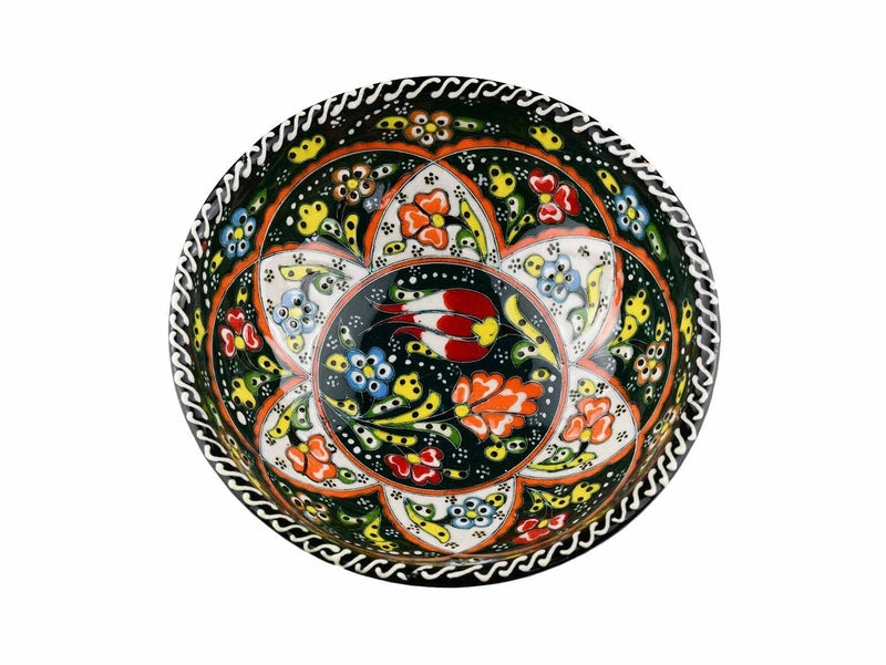 15 cm Turkish Bowls Flower Collection Green Ceramic Sydney Grand Bazaar 9 