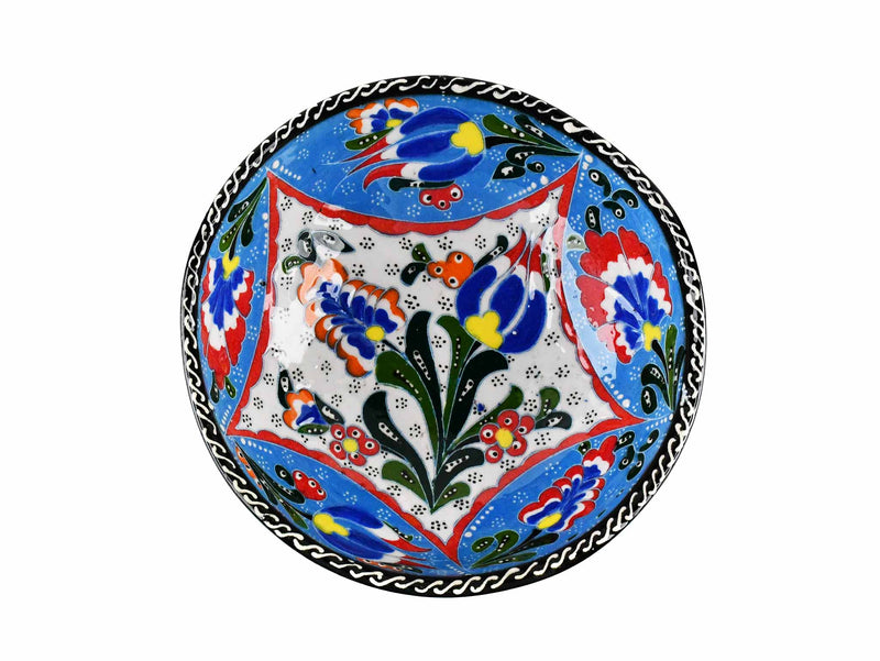 15 cm Turkish Bowls Flower Collection Light Blue Ceramic Sydney Grand Bazaar 8 