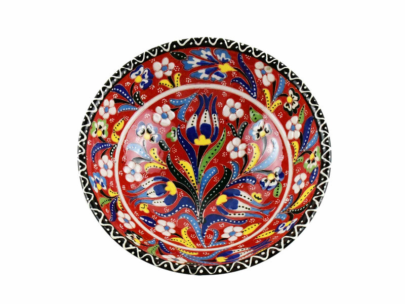 15 cm Turkish Bowls Flower Collection Red Ceramic Sydney Grand Bazaar 10 
