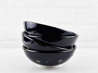 15 cm Turkish Bowls Millennium Collection Dark Blue Ceramic Sydney Grand Bazaar 
