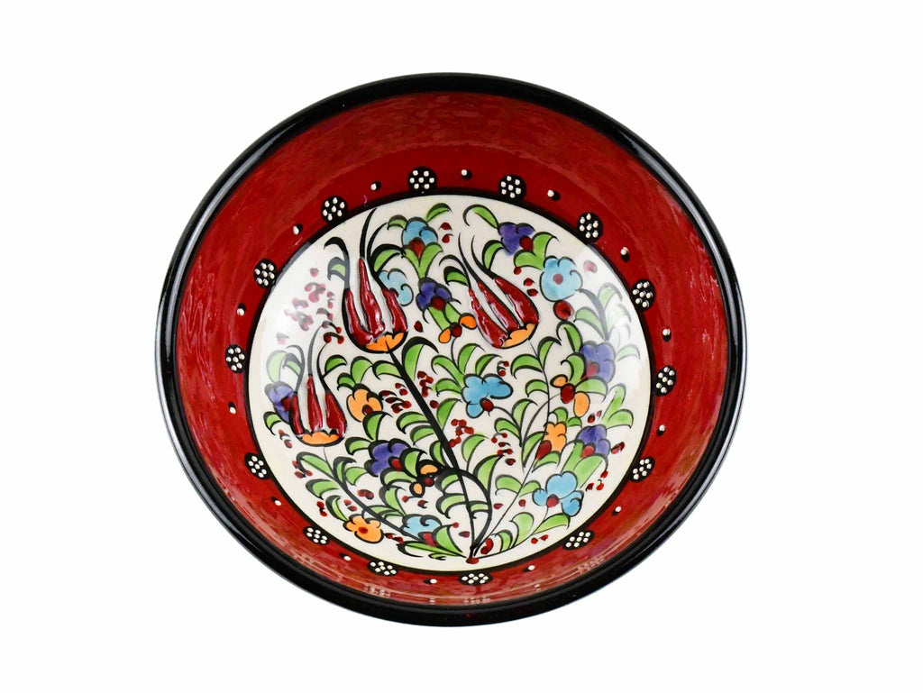 15 cm Turkish Bowls Millennium Collection Red Ceramic Sydney Grand Bazaar 1 
