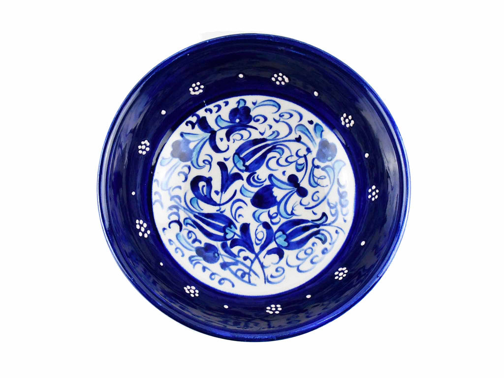 15 cm Turkish Bowls Millennium Collection White Blue Ceramic Sydney Grand Bazaar 