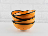 15 cm Turkish Bowls Millennium Collection Yellow Ceramic Sydney Grand Bazaar 