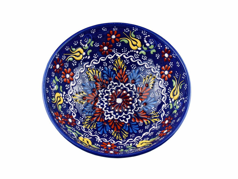 15 cm Turkish Bowls New Dantel Collection Blue Ceramic Sydney Grand Bazaar 7 