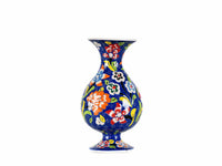 15 cm Turkish Ceramic Vase Flower Blue Design 6 Ceramic Sydney Grand Bazaar 