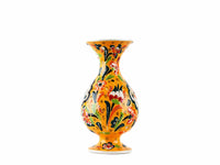 15 cm Turkish Vase Flower Collection Yellow Design 2 Ceramic Sydney Grand Bazaar 