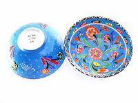 15 cm Turkish Bowls Flower Collection Light Blue