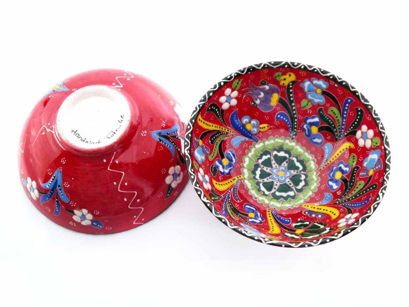 15 cm Turkish Bowls Red Colour