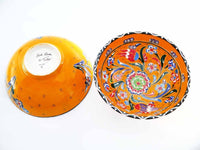 15 cm Turkish Bowls Flower Collection Yellow