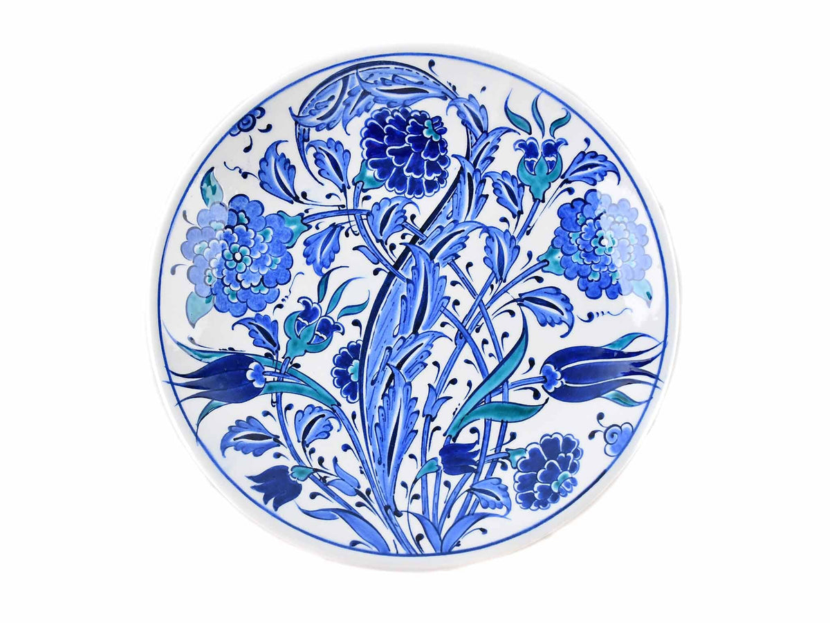 18 cm Turkish Plate Blue Iznik Collection Ceramic Sydney Grand Bazaar 2 
